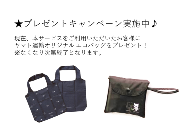 エコバックプレゼント